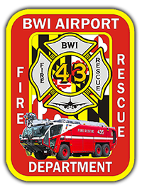 BWI Fire & Rescue Badge